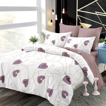 Lenjerie cu elastic 180x200 Estates 6 Piese (Finet)