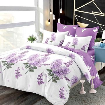 Lenjerie cu elastic 180x200 Perky 6 Piese (Finet)