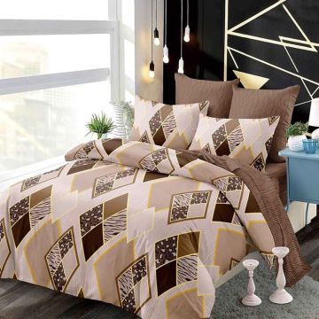 Lenjerie cu elastic 180x200 Plaza 6 Piese (Finet)