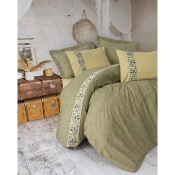 Lenjerie Elowen Verde (Bumbac 100%)