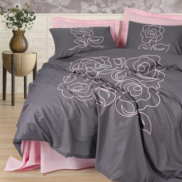 Lenjerie Primula Roz (Bumbac 100%)