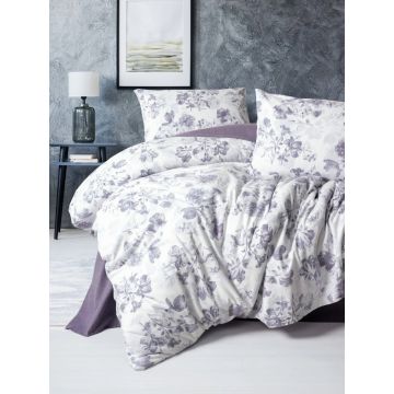 Lenjerie Sadie Mov (Bumbac 100% Flanel)