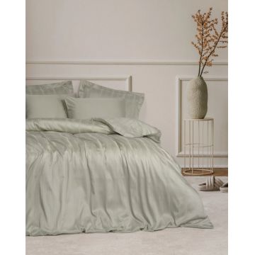 Lenjerie Stripe Bej (Satin Deluxe)