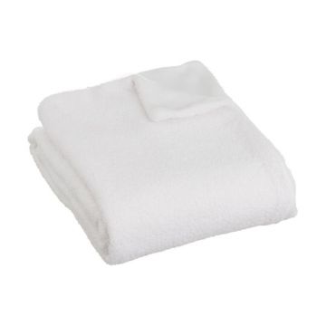 Pătură albă din sherpa 130x160 cm Sherpa Bouclé – Casa Selección