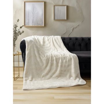 Patura Emboss Cottonbox Crem, 220x240