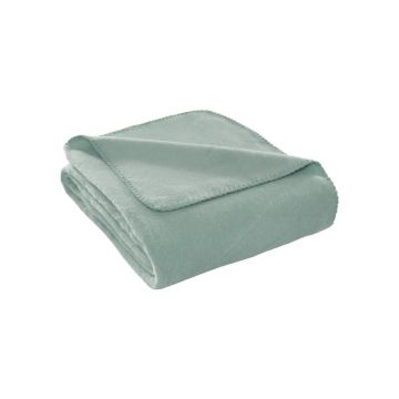 Pătură verde-mentă din polar, fleece 130x170 cm Brighton – Mijolnir