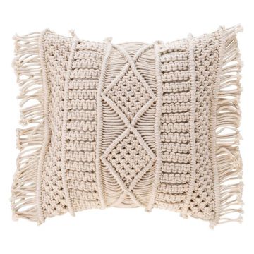 Pernă decorativă 40x40 cm Macralina – douceur d'intérieur