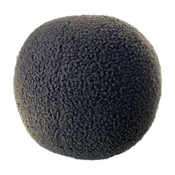 Pernă decorativă din material bouclé ø 20 cm Top – Mioli Decor