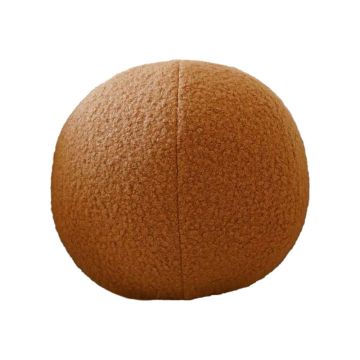 Pernă decorativă din material bouclé ø 20 cm Top – Mioli Decor