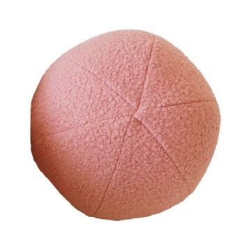 Pernă decorativă din material bouclé ø 20 cm Top – Mioli Decor