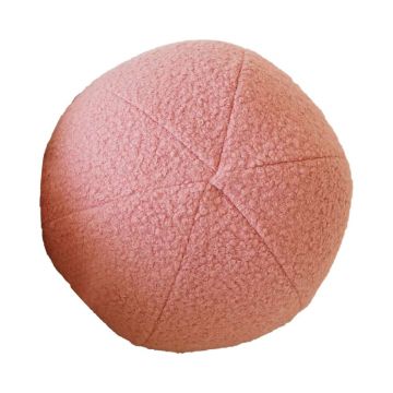 Pernă decorativă din material bouclé ø 25 cm Top – Mioli Decor