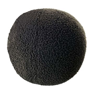 Pernă decorativă din material bouclé ø 25 cm Top – Mioli Decor