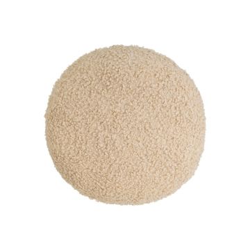 Pernă decorativă din sherpa ø 40 cm Sherpa – Casa Selección