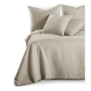 Cuvertură bej din janilie 220x240 cm Talo – Filumi