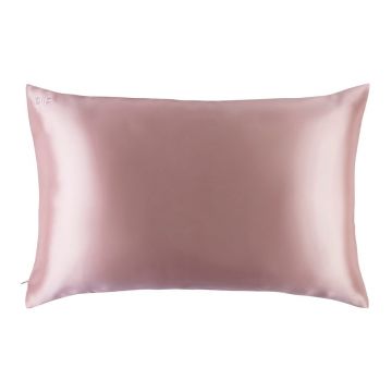 Față de pernă din mătase 51x76 cm Pink – slip