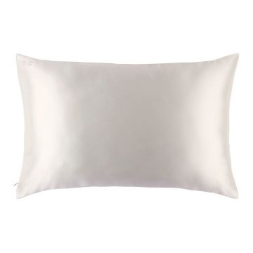 Față de pernă din mătase 51x76 cm White – slip