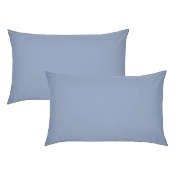 Fețe de pernă 2 buc. din bumbac percale 75x50 cm Easy Iron Percale – Catherine Lansfield
