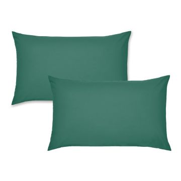 Fețe de pernă 2 buc. din bumbac percale 75x50 cm Easy Iron Percale – Catherine Lansfield