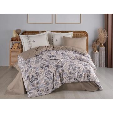 Lenjerie Anabel Grey (Bumbac 100% Poplin)