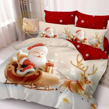 Lenjerie Craciun Noel V106 6 Piese (Finet)