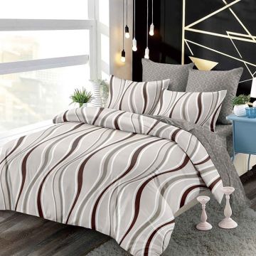 Lenjerie cu elastic 180x200 Everardo 6 Piese (Finet)