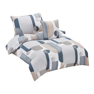 Lenjerie de pat din microsatin pentru pat de o persoană cu 3 piese 140x200 cm Beryl – My House