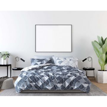 Lenjerie North Blue (Bumbac 100%)