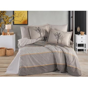 Lenjerie Tanya Brown (Bumbac 100% Poplin)