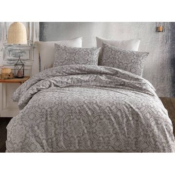 Lenjerie Titania Gri (Bumbac 100%)