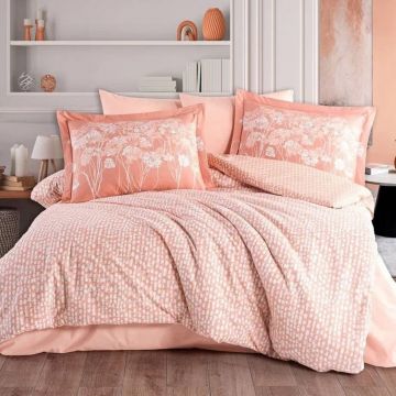 Lenjerie Velura Terracotta (Bumbac 100% Poplin)