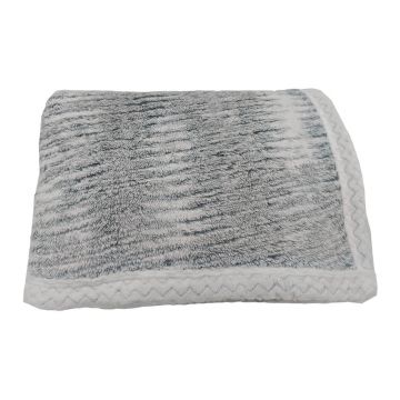 Pătură gri din sherpa 150x200 cm Marble – My House