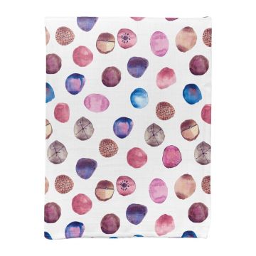 Pătură pentru copii albă din muselină 75x100 cm Shells – Mijolnir