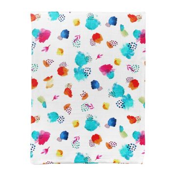 Pătură pentru copii albă din muselină 75x100 cm Summer – Mijolnir