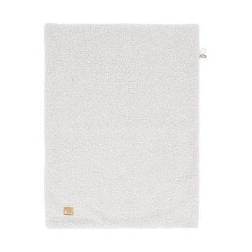 Pătură pentru copii albă din sherpa 100x77 cm – Meowbaby