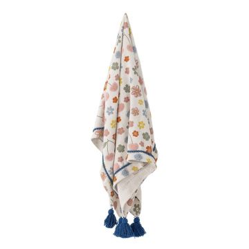 Pătură pentru copii din bumbac reciclat 130x160 cm Cherry – Bloomingville Mini