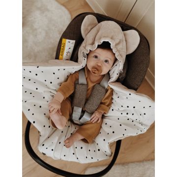 Paturica universala pentru scoica auto bumbaccatifea Royal baby sand Sleepee 3 Tog