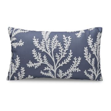Pernă decorativă 30x50 cm Coral Leaf Embroidered – Catherine Lansfield