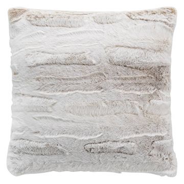 Pernă decorativă din blană artificială 45x45 cm Lynx – douceur d'intérieur