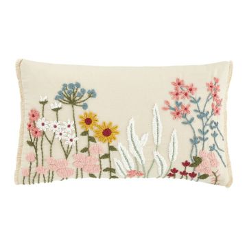 Pernă decorativă din bumbac 30x50 cm Countryside Floral – Catherine Lansfield