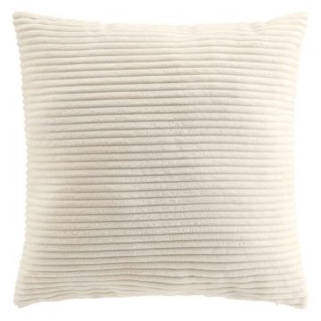 Pernă decorativă din catifea reiată 45x45 cm Nils – douceur d'intérieur