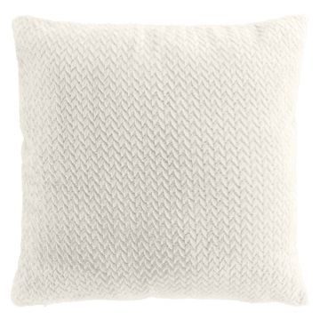 Pernă decorativă din microflanel 45x45 cm Flanela – douceur d'intérieur