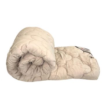 Pilota Duo Comfort Latte 200×220, Somnart, matlasata, umplutura medie-groasa 300 gr/mp, pentru primavara – toamna