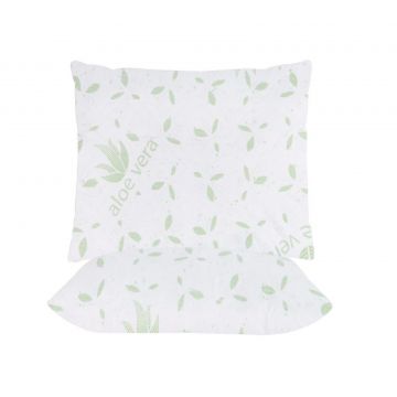 Set 2 Perne 60x60 Somnart Belina Aloe Vera, microfibra, lavabile la masina