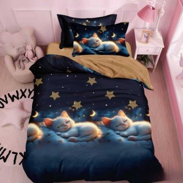 Lenjerie 1 Persoana Finet, 4 Piese Dovena