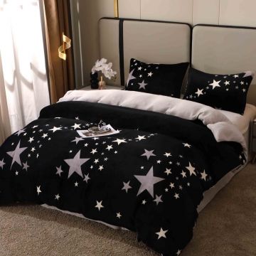 Lenjerie Black Sky 4 Piese (Cocolino)