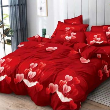 Lenjerie cu elastic 180x200cm, Alvinea, 4 Piese