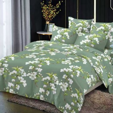 Lenjerie cu elastic 180x200cm, Celestia, 4 Piese