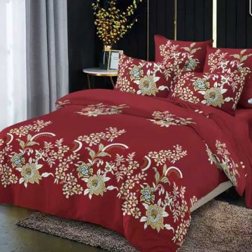 Lenjerie cu elastic 180x200cm, Celestielle, 4 Piese