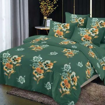 Lenjerie cu elastic 180x200cm, Lunavia, 4 Piese