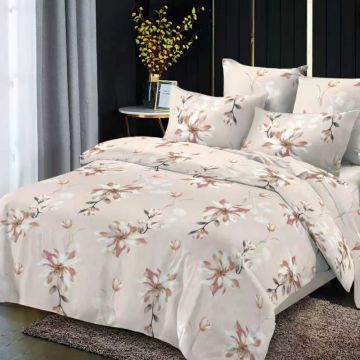 Lenjerie cu elastic 180x200cm, Veloura, 4 Piese